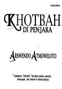 Sampul Khotbah di penjara