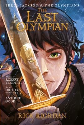Sampul Last Olympian (Graphic Novel)