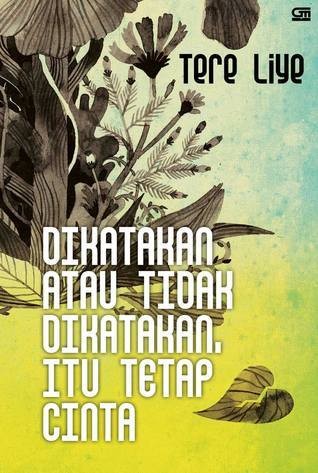 Sampul Dikatakan atau Tidak Dikatakan, Itu Tetap Cinta
