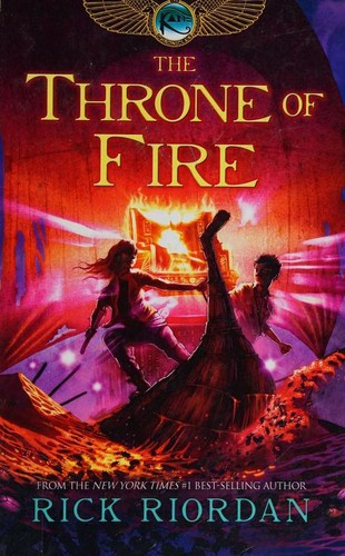 Sampul The throne of fire