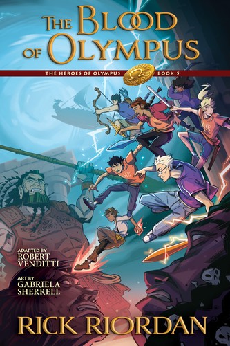 Sampul Blood of Olympus (Graphic Novel)
