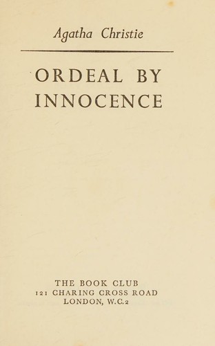 Sampul ordeal by innocence